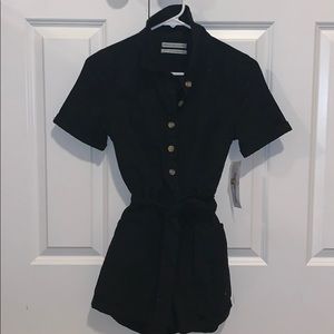 NWT urban outfitter short sleeve shortalls- romper